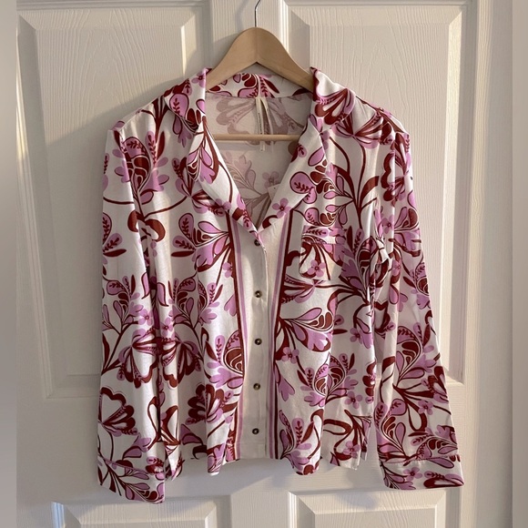 Anthropologie Other - Anthropologie Long Sleeve Knit Pajama Top